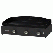 LE MARQUIER Plancha  Gaz 3 7200w Fonte émaillée 75x40cm PLVP375E - noir 3339380144019