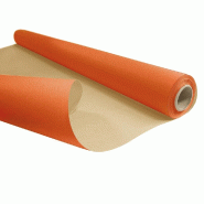Papier kraft vergé orange 0,80x40 m