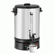 Percolateur à café PRO 14 Litres pour 90 tasses, argenté et noir, 1450 W, 220 V - MONO