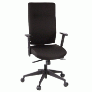 Siège de bureau  / Siège de direction PRO-TEC 300, tissu noir hjh OFFICE - noir polyester 608500