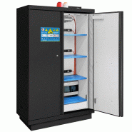 Armoire anti-feu batteries lithium RT362 haute 2 portes - 795+LI35 - Blanc