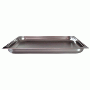 Bac gastro inox gn2/1 p-20 L2G