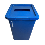 Bacs de tri sélectif des déchets - POUBTRHDBL-PU01_0