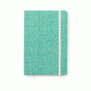Bloc-notes vert en coton recyclé - 8435408320054