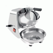Broyeur à glace électrique professionnel en aluminium et acier inoxydable 330 x 400 x 210 mm | Gasfrit - gfp65