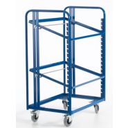 Chariot porte bac - kalidesk - 200 kg - cc001-0467