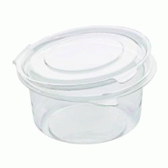 ECOLOMIQUE - 50 Pcs - Pot Deli rond PET avec couvercle - 400 ml, Diam: 11,5 cm, Hauteur: 6 cm - ECO210DELKO400 - transparent plastique ECO210DELKO400 ECOLOMIQUE - 50 Pcs - Pot Deli rond PET avec couvercle - 400 ml, Diam: 11,5 cm, Hauteur: 6 cm - ECO210DELKO400 - transparent plastique ECO210DELKO400