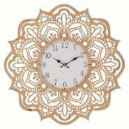 Horloge en mdf Carving 60 x 4.5 cm Mauro Ferretti - marron 0647980000 Horloge en mdf Carving 60 x 4.5 cm Mauro Ferretti - marron 0647980000