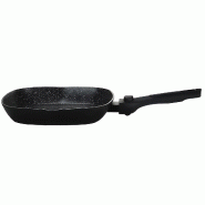 Imperial Collection Im-grl28dfm: Poêle à Griller De 28 Cm Avec Poignée Amovible - aluminium IM-GRL28DFM