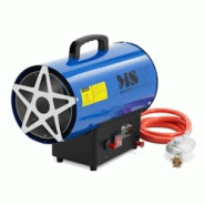 MSW - MSW Canon à Air Chaud 15000 W 160 m² Allumage Manuel Chauffage de Chantier Gaz et Fioul - 4062859152121