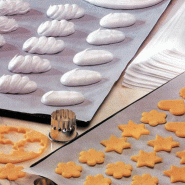 Packnwood FHC - 500Pcs - Papier cuisson papier blanc siliconé double face - 530x325mm - blanc papier 210PCS5335