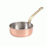 PENTOLE AGNELLI agnelli- alcu107f14 -casserole en cuivre - 14 cm ø - aluminium alcu107f14