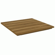 Plateau pour bac bois - L60,2xP60,2xH3,6cm - olivier