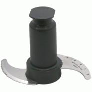 Rotor Sammic avec micro-lames dentelées - Lame pour Compact Cutter - Compatible CK-241 / CK-24V / K-41 / KE-4V - métal 2059748