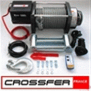 Treuil forestier électrique 12V – KDJ-15000L – Crossfer – 15000L – 12V