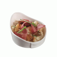 Verrine PASTA Tortellini polypropylène 16ml 6,3x5,7x3,4cm blanc - par 200