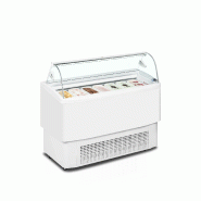 Vitrine ventilée pour glace FIJI 7 Blanc TEFCOLD