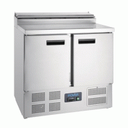 Comptoir de préparation réfrigéré pizzas salades 254L Série G | Polar - G604