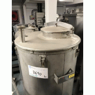 Cuve en acier inoxydable 220 litres d'occasion