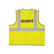 Gilet de signalisation Sécurité Jaune XL Gilet de signalisation Sécurité Jaune XL