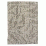 HENDI Set de table, feuilles - set, Gris clair, 6 u., 450x300mm - gris plastique 597910