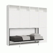 Itamoby Lit simple Kando Frêne Blanc composition B avec matelas - blanc VE90SINKCOMBM-BF