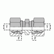 Raccords à bague - Mâle métrique - Forme B - UMMT 04LL/06X100 EQ