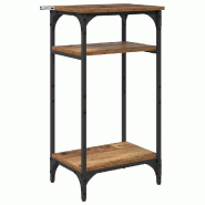 VidaXL Table d'appoint Bois Ancien 40 x 30 x 75 cm Bois d'ingénierie Modèle Aero Élégance Élite - 881174