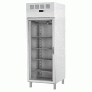 Armoire frigorifique 1 porte en verre 530x650 gn 2/1 o 400x600 - 700x820x2010 mm - 240 W 230/1V - 76399509 Eurast - gris inox 76399509 Armoire frigorifique 1 porte en verre 530x650 gn 2/1 o 400x600 - 700x820x2010 mm - 240 W 230/1V - 76399509 Eurast - gris inox 76399509