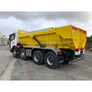 Benne ronde pour poids lourds avec fond et côtés en acier - hpc