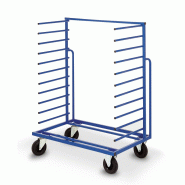 Chariot à bras multi-niveaux 1 face / 2 montants - PLANORGA - 8MFAPN13D1N505