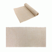 Chemin de table jute maille serrée 29cm x 5m