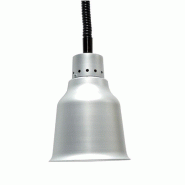 Lampe chauffante suspendue Infra-rouge Basic Alu brossé Sofraca