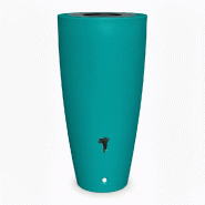 PLAST'UP ROTOMOULAGE Récupérateur d'eau conique ros'eau 2-en-1 - BUTTERFLYGREEN - bleu 0637962081398