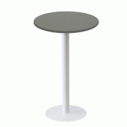RestooTab - Mange-debout Rome blanc Ø60cm verde comodoro fenix - vert Bois manufacturé TB-ROMFF1-R60M-VER.CO