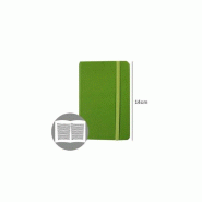 SMARTD Carnet 14x9cm Semi Cuir Vert 116 Flh agenda - 5608011028270