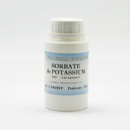 Sorbate de potassium E202 - Pot inviolable 100 g - 3662310604537