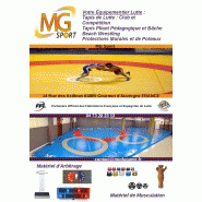 Matériel lutte (tapis, bâche, arbitrage, musculation) Matériel lutte (tapis, bâche, arbitrage, musculation)