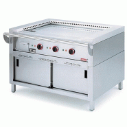 Teppanyaki électrique sur meuble, 3 zones | Nayati - TP15/E