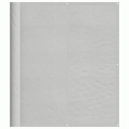 VidaXL Écran de balcon gris clair 120x300 cm 100% polyester oxford Modèle Claro - 4000014