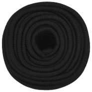 Vidaxl corde de travail noir 14 mm 25 m polyester 152830