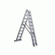 Échelle transformable 3 plans 3x10 échelons – MTF – aluminium max 6,20 m – 1zst9059