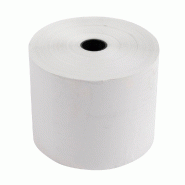 Exacompta Lot de 30 Bobine papier thermique sans BPA - larg. 60mm / diam. 80mm - papier 40970E