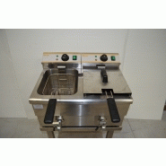 Friteuses - bartscher - 2 x 8 litres - 230 v mono / 2 x 3250 w