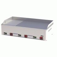 Fry-Top électrique semi-rainuré en ACIER - L990 | Redfox - FTHR90E