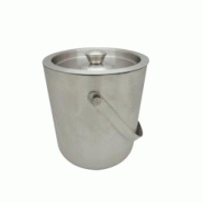 Hostelnovo del Valles Hostelnovo - Seau à glace 1,5 litres - argenté inox 604 Hostelnovo del Valles Hostelnovo - Seau à glace 1,5 litres - argenté inox 604