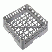 METRO PROFESSIONAL  à assiettes pour lave-vaisselle GBL4514, PP, 45 x 45 x 10.5 cm, pour 14 assiettes, gris - plastique polypropylène 4337182204107