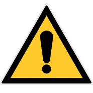 Panneau avertissement danger général 30 x 30 x 30 cm polystyrène antichoc Panneau avertissement danger général 30 x 30 x 30 cm polystyrène antichoc