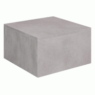 Podium pour mannequins Vertigo béton 45x45x25cm