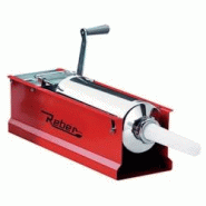 Poussoir à Viande Horizontal - 5 Litres - REBER - rouge 3700265032040 Poussoir à Viande Horizontal - 5 Litres - REBER - rouge 3700265032040